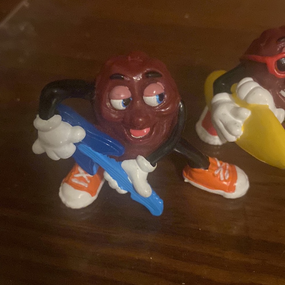 Vintage, 4 PC set California raisins, toys figurines - Picture 2 of 8